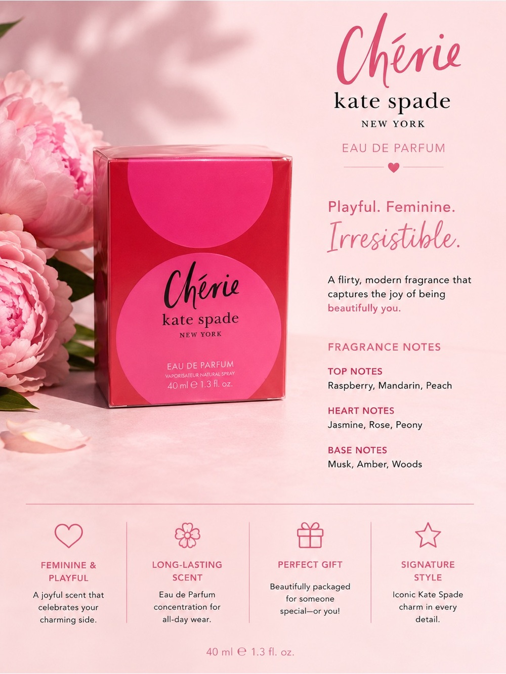 kate spade Pink & Magenta Fragrance Box